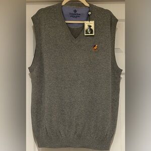 NWT Donald Ross Quail Creek Sweater Vest